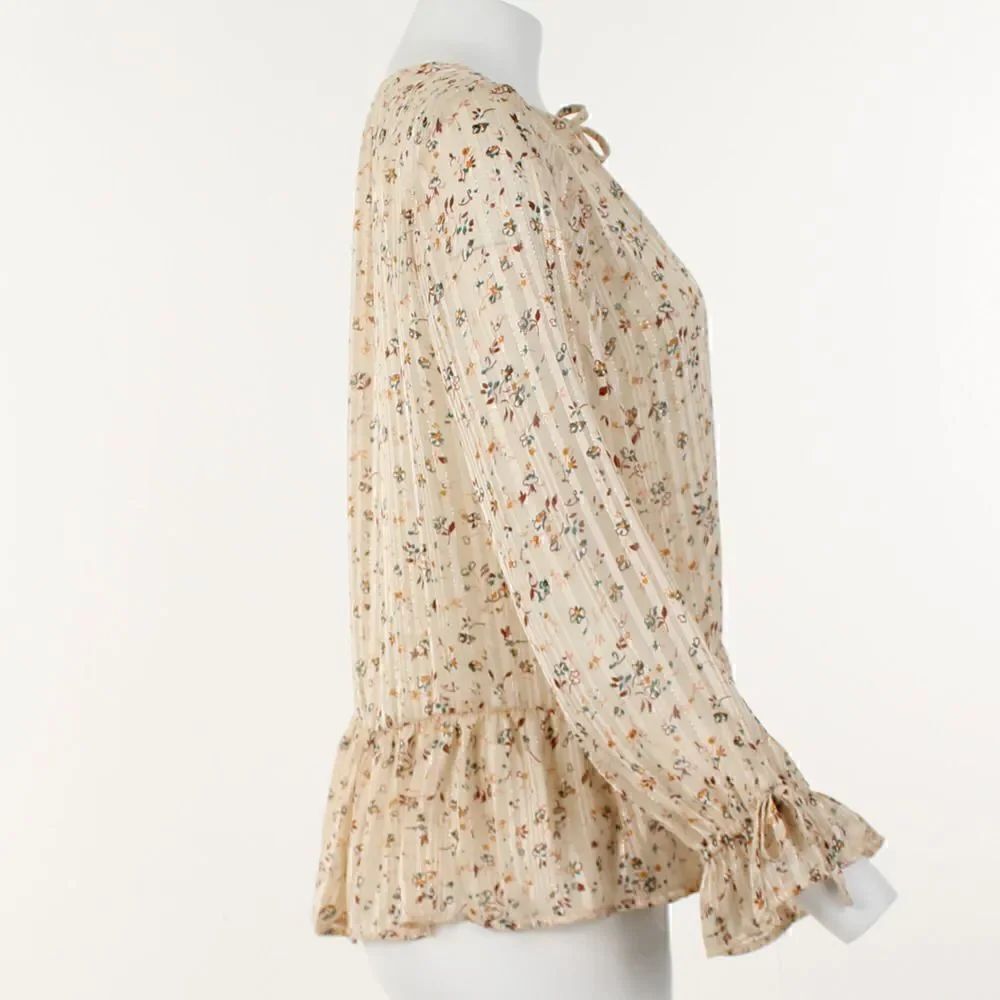 Riley & Rae Floral-Print Top - Picture 5 of 5